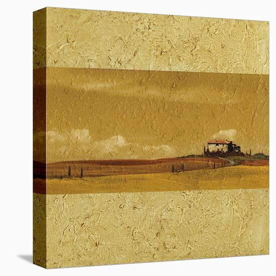 Rustic Retreat II-Linda Wood-Framed Stretched Canvas