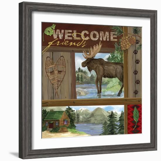 Rustic Retreat III-Fiona Stokes-Gilbert-Framed Giclee Print