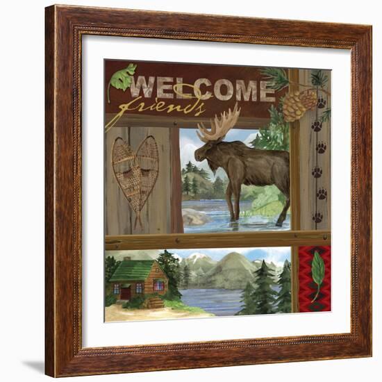 Rustic Retreat III-Fiona Stokes-Gilbert-Framed Giclee Print