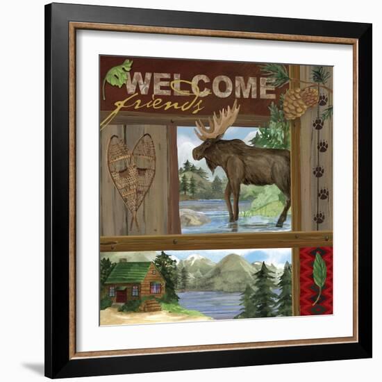 Rustic Retreat III-Fiona Stokes-Gilbert-Framed Giclee Print