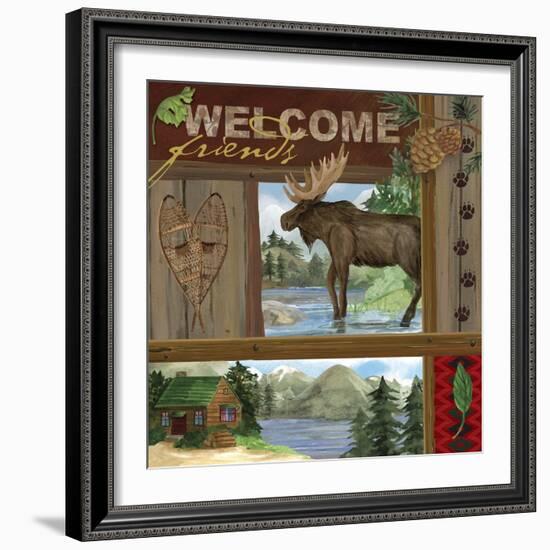 Rustic Retreat III-Fiona Stokes-Gilbert-Framed Giclee Print