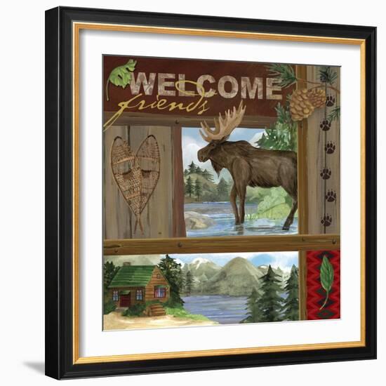 Rustic Retreat III-Fiona Stokes-Gilbert-Framed Giclee Print