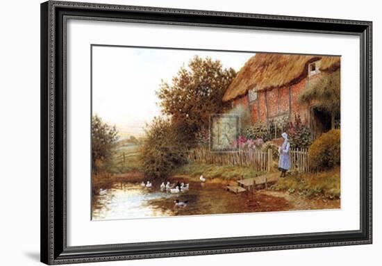 Rustic Retreat-Arthur Claude Strachan-Framed Art Print