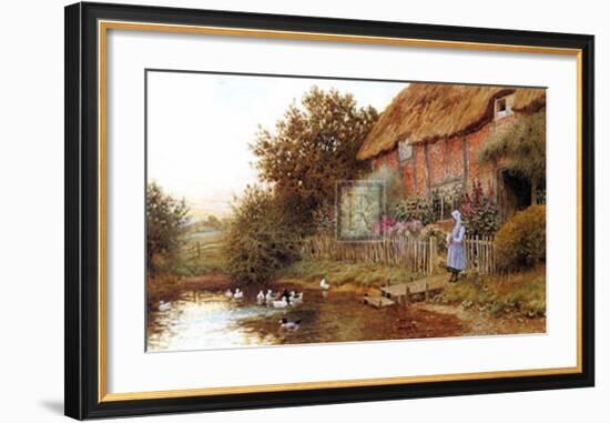 Rustic Retreat-Arthur Claude Strachan-Framed Art Print