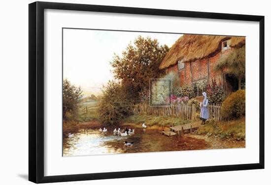 Rustic Retreat-Arthur Claude Strachan-Framed Art Print