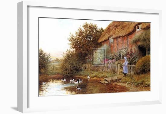 Rustic Retreat-Arthur Claude Strachan-Framed Art Print