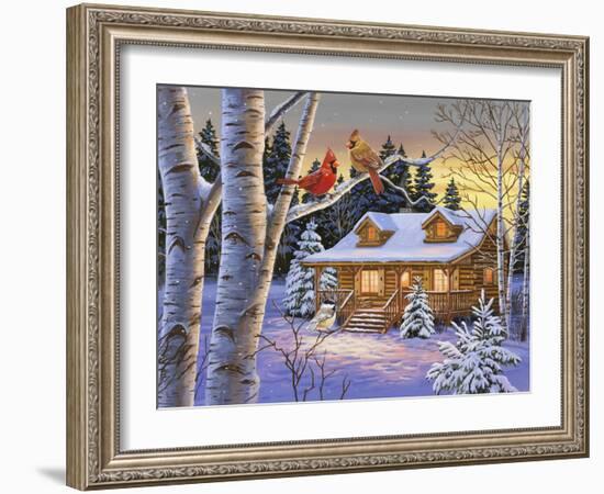 Rustic Retreat-William Vanderdasson-Framed Giclee Print