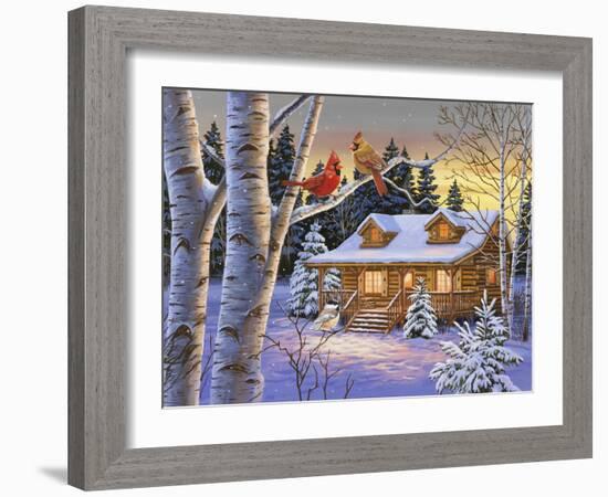 Rustic Retreat-William Vanderdasson-Framed Giclee Print