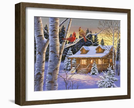 Rustic Retreat-William Vanderdasson-Framed Giclee Print