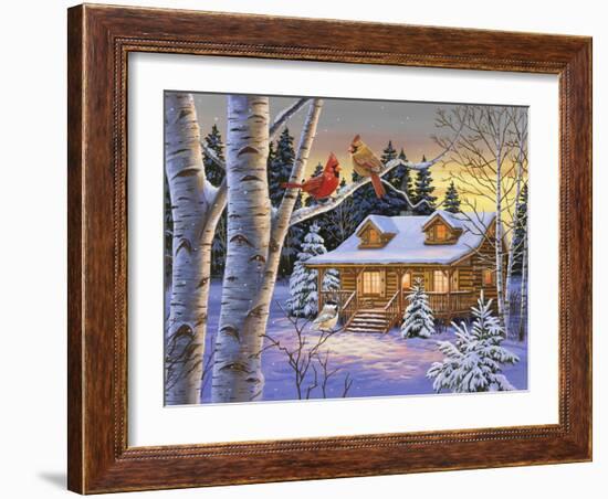 Rustic Retreat-William Vanderdasson-Framed Giclee Print