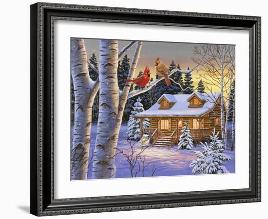 Rustic Retreat-William Vanderdasson-Framed Giclee Print