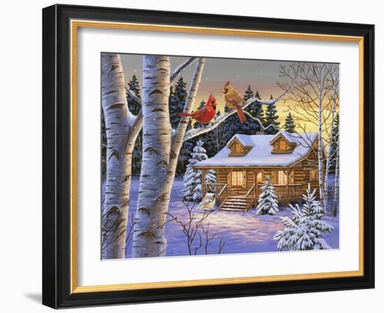 Rustic Retreat-William Vanderdasson-Framed Giclee Print