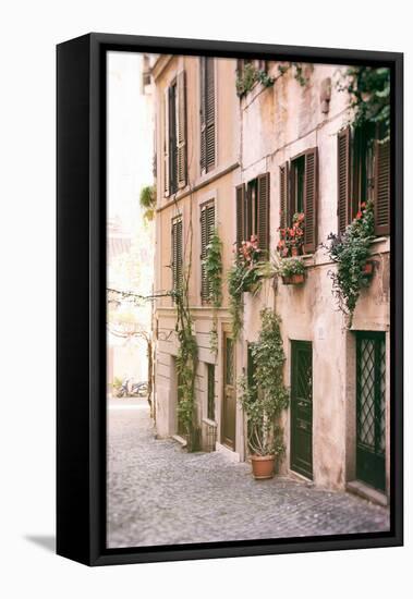 Rustic Roman Street-Carina Okula-Framed Premier Image Canvas