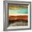 Rustic Sea Square I-Lanie Loreth-Framed Art Print