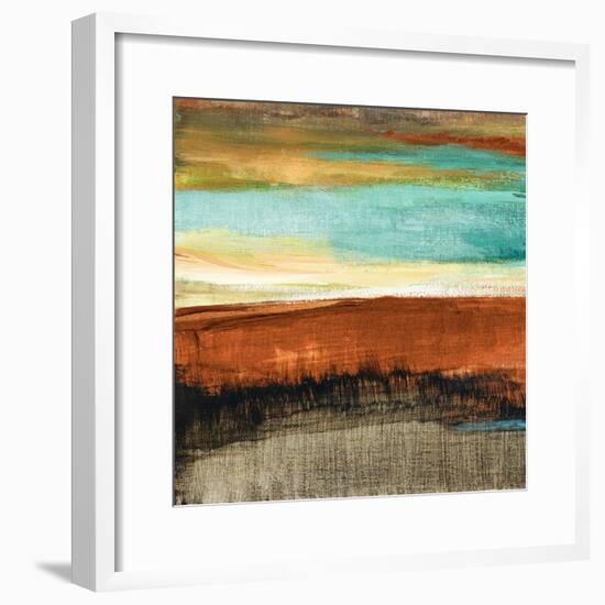 Rustic Sea Square I-Lanie Loreth-Framed Premium Giclee Print