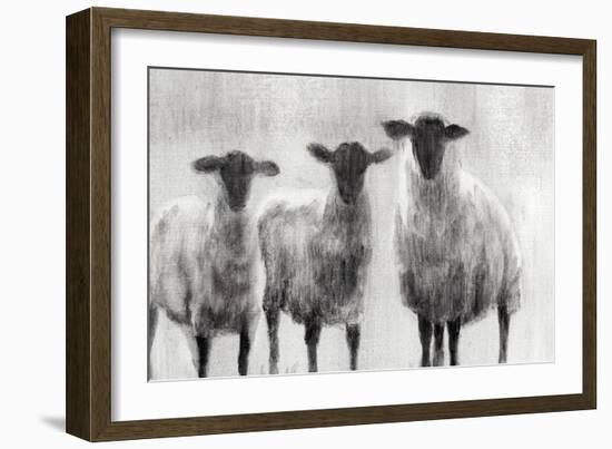 Rustic Sheep I-Ethan Harper-Framed Art Print