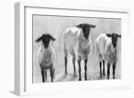 Rustic Sheep II-Ethan Harper-Framed Premium Giclee Print