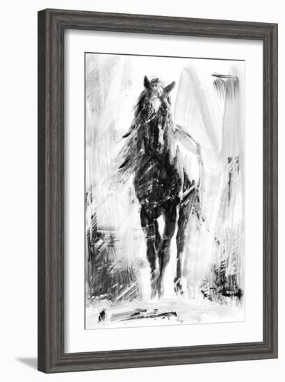 Rustic Stallion II-Ethan Harper-Framed Art Print