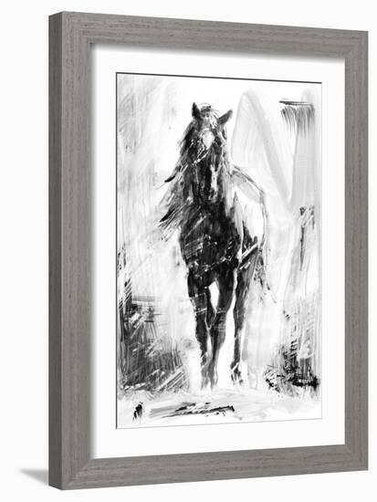 Rustic Stallion II-Ethan Harper-Framed Art Print