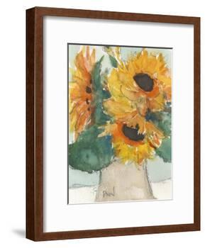 Rustic Sunflowers I-Samuel Dixon-Framed Art Print