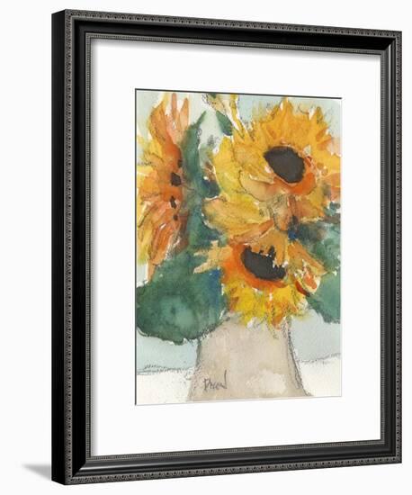 Rustic Sunflowers I-Samuel Dixon-Framed Art Print