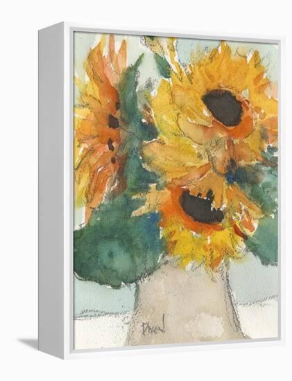 Rustic Sunflowers I-Samuel Dixon-Framed Stretched Canvas