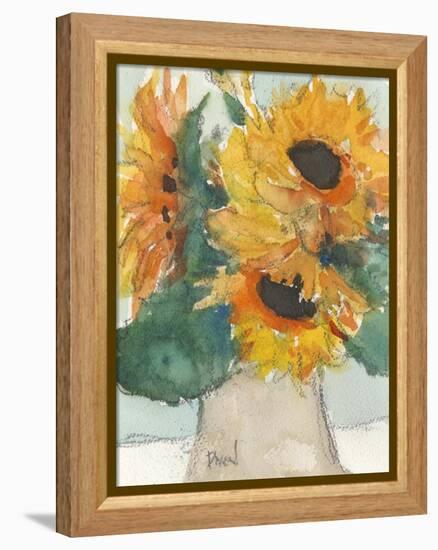 Rustic Sunflowers I-Samuel Dixon-Framed Stretched Canvas