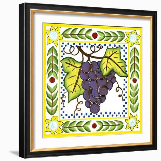 Rustic Tile II-Chariklia Zarris-Framed Art Print