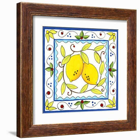 Rustic Tile III-Chariklia Zarris-Framed Art Print