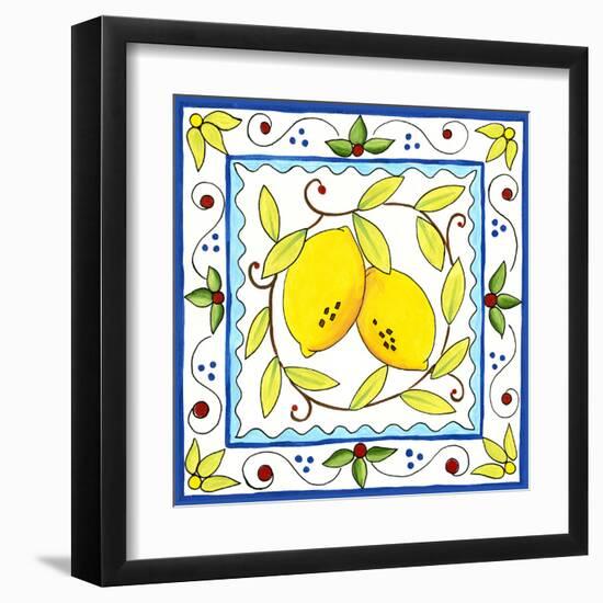 Rustic Tile III-Chariklia Zarris-Framed Art Print