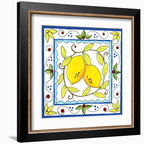 Rustic Tile III-Chariklia Zarris-Framed Art Print