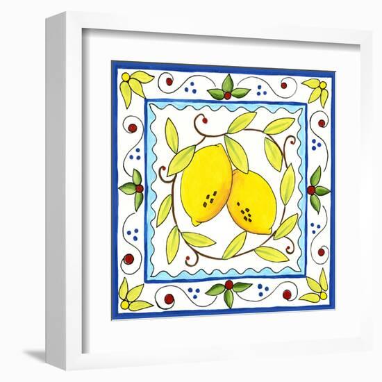 Rustic Tile III-Chariklia Zarris-Framed Art Print