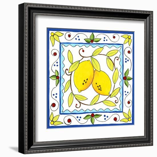 Rustic Tile III-Chariklia Zarris-Framed Art Print