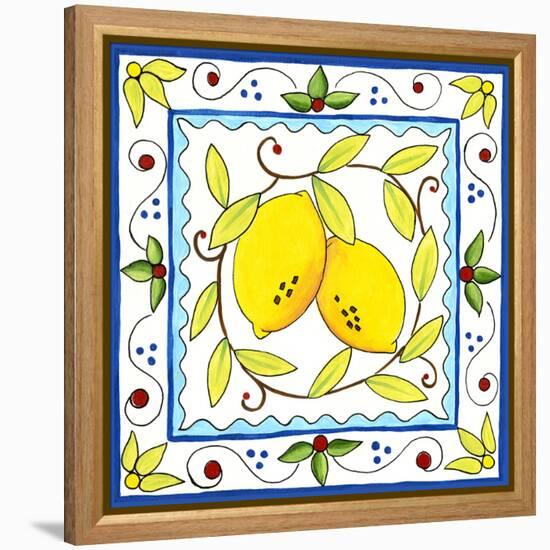 Rustic Tile III-Chariklia Zarris-Framed Stretched Canvas
