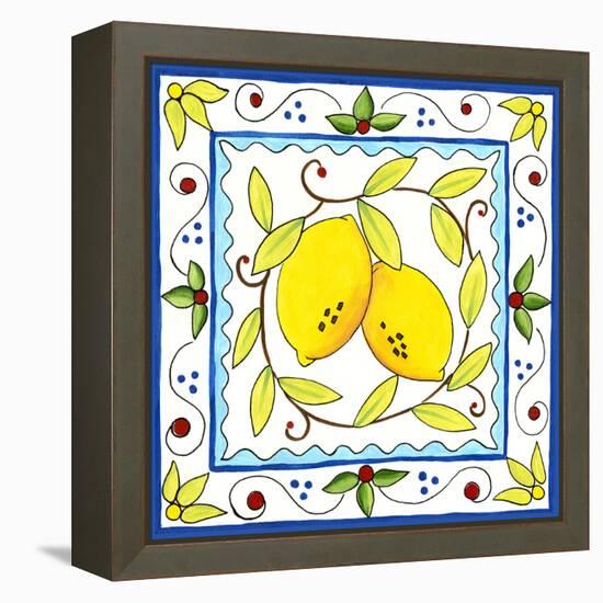 Rustic Tile III-Chariklia Zarris-Framed Stretched Canvas