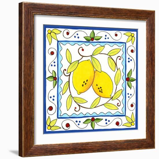 Rustic Tile III-Chariklia Zarris-Framed Art Print