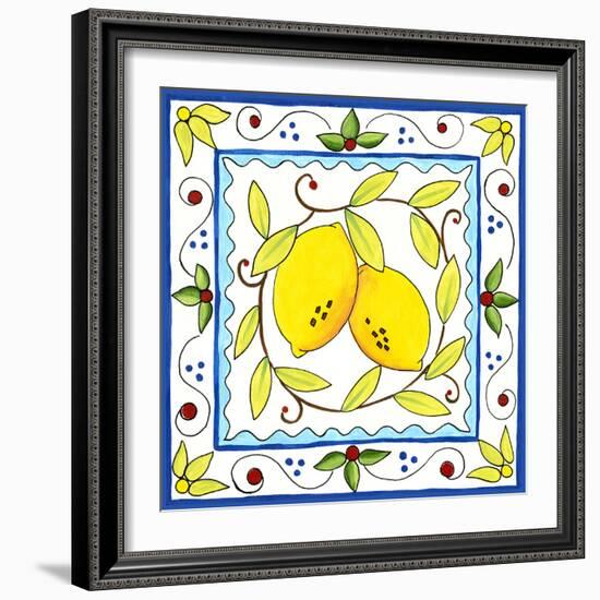 Rustic Tile III-Chariklia Zarris-Framed Art Print