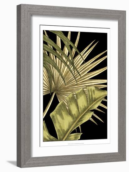 Rustic Tropical Leaves II-Ethan Harper-Framed Art Print