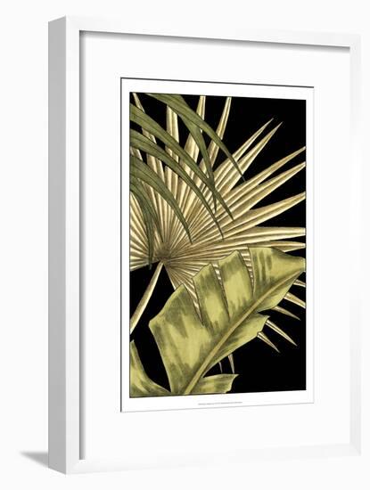 Rustic Tropical Leaves II-Ethan Harper-Framed Art Print