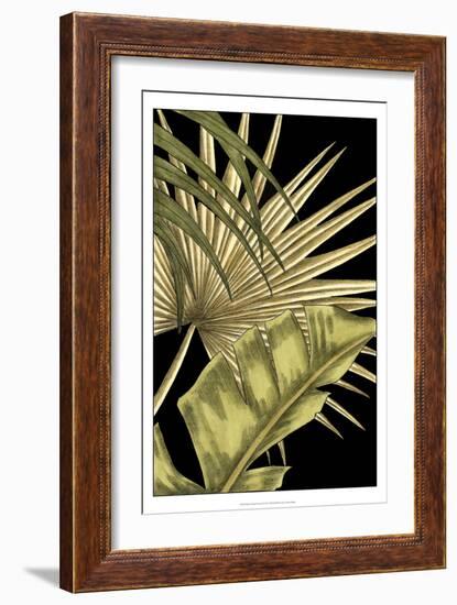 Rustic Tropical Leaves II-Ethan Harper-Framed Art Print