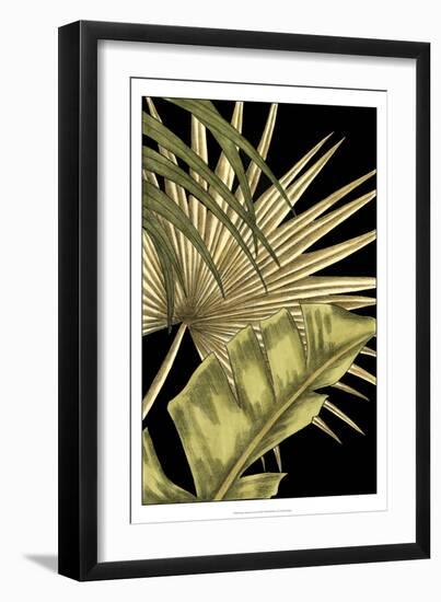 Rustic Tropical Leaves II-Ethan Harper-Framed Art Print