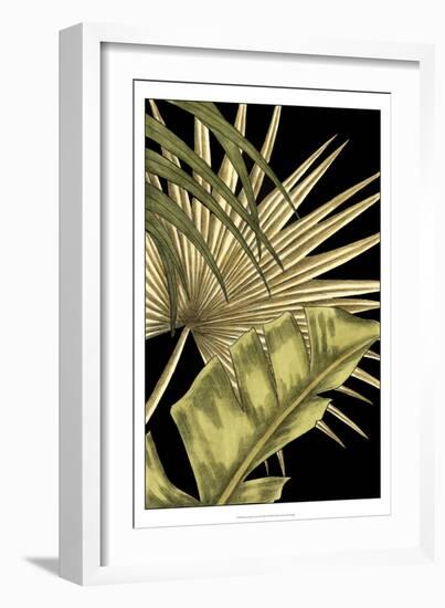 Rustic Tropical Leaves II-Ethan Harper-Framed Art Print