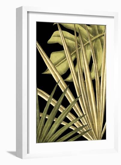 Rustic Tropical Leaves IV-Ethan Harper-Framed Art Print