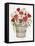 Rustic Valentine Bushel Basket-Kathleen Parr McKenna-Framed Stretched Canvas