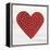 Rustic Valentine Heart I-Kathleen Parr McKenna-Framed Stretched Canvas