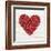 Rustic Valentine Heart I-Kathleen Parr McKenna-Framed Art Print