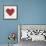 Rustic Valentine Heart I-Kathleen Parr McKenna-Framed Premium Giclee Print displayed on a wall