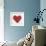 Rustic Valentine Heart I-Kathleen Parr McKenna-Framed Premium Giclee Print displayed on a wall