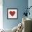 Rustic Valentine Heart I-Kathleen Parr McKenna-Framed Premium Giclee Print displayed on a wall
