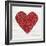 Rustic Valentine Heart I-Kathleen Parr McKenna-Framed Premium Giclee Print